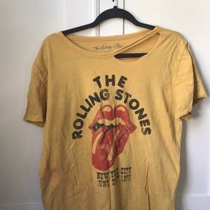 Distressed Rolling Stones Shirt